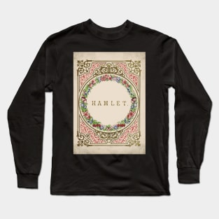 Old Book Cover - Hamlet - Shakespeare, Long Sleeve T-Shirt